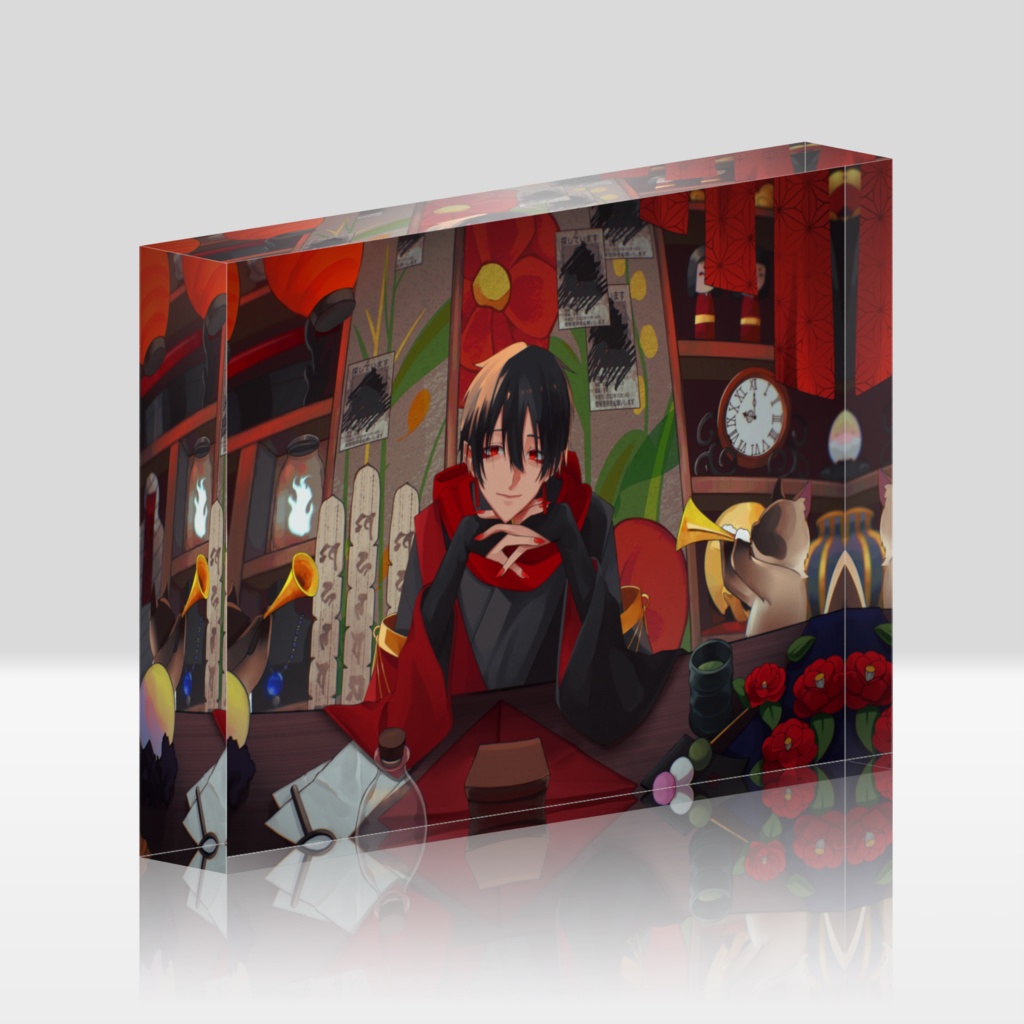 甘都転　アクリルブロック(四周年版)