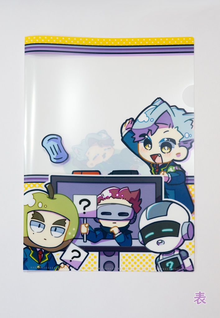 A4クリアファイル(生徒会会議)