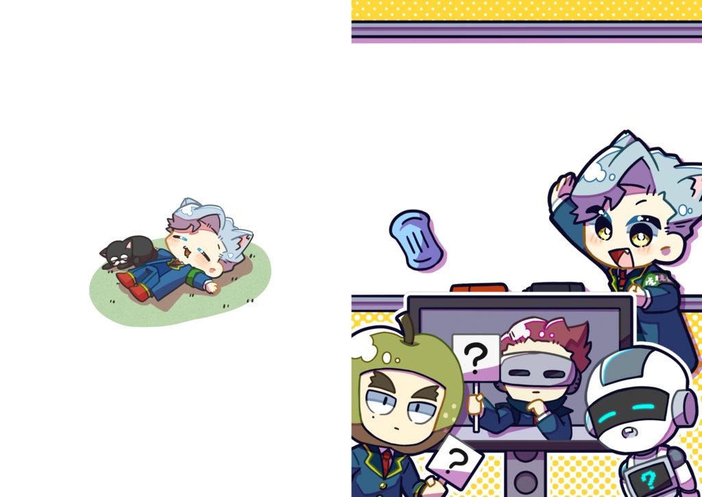 A4クリアファイル(生徒会会議)