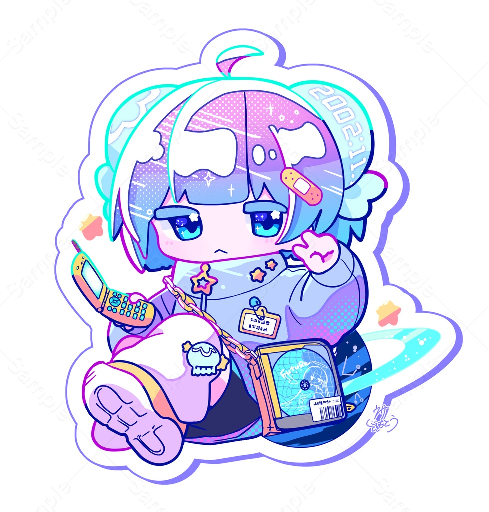 ほしのきらめきアクキー