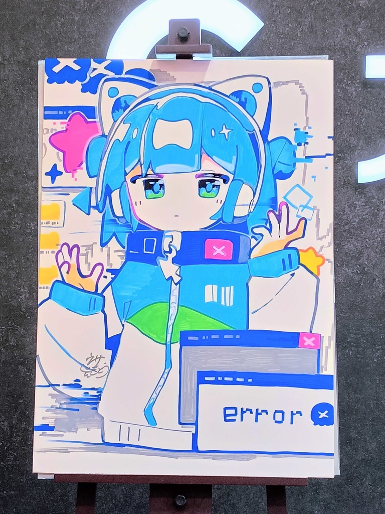 ライブペイント作品(2026インターネット)