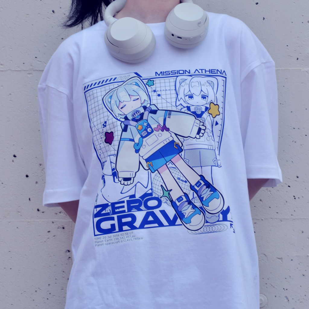 【~6/30受注販売】Gravi-Tシャツ(白・黒)