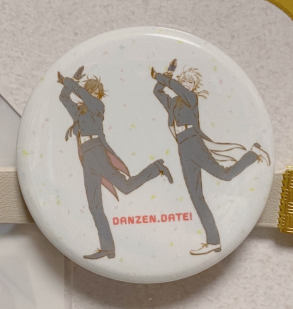 DANZENDATE缶バッジ