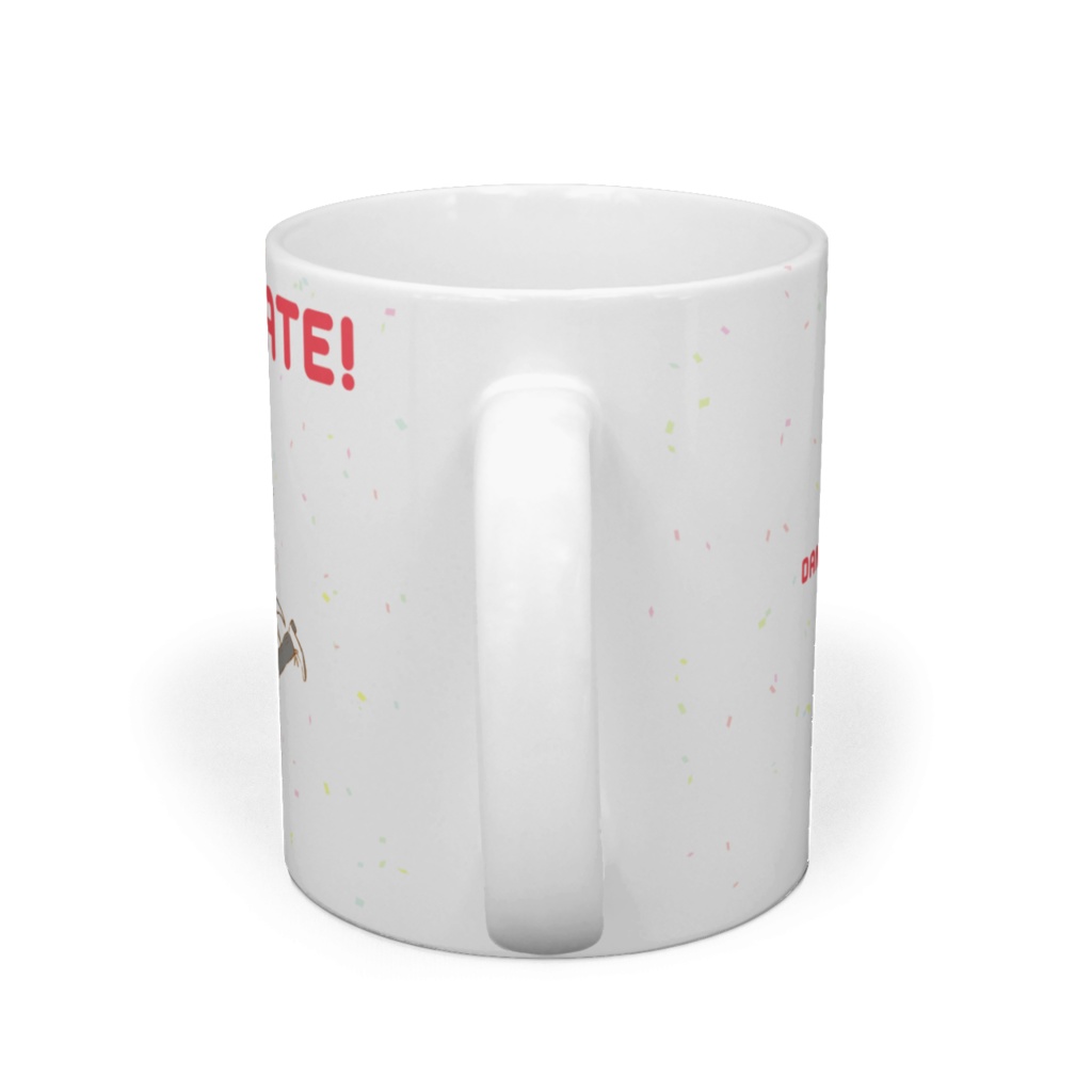 DANZENDATE右手用マグカップ