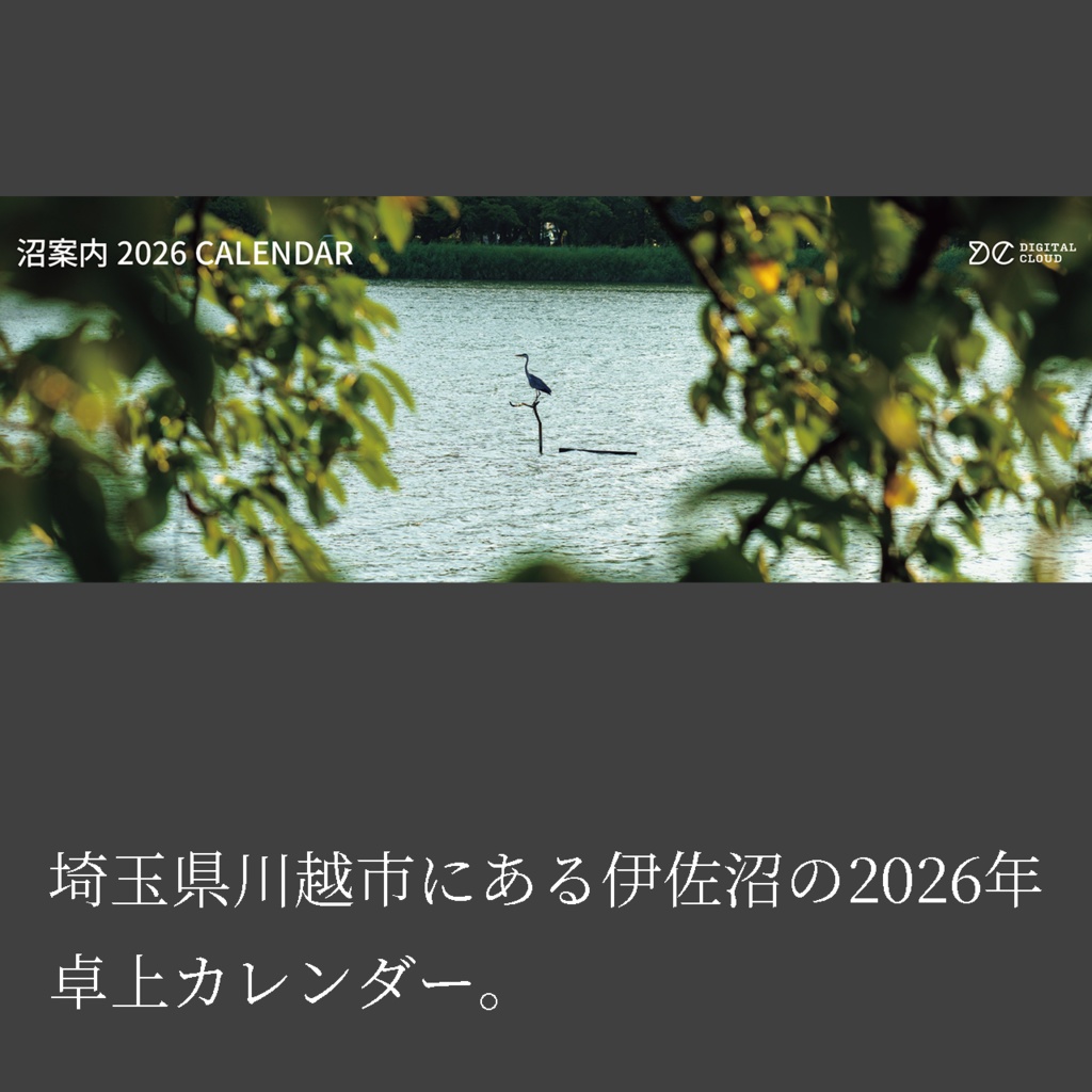 沼案内 2026年カレンダー