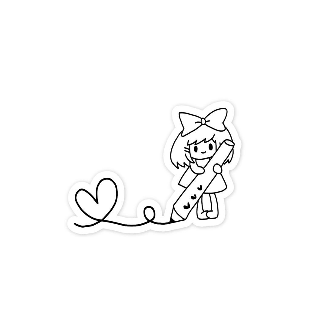 らくがきスマホステッカー