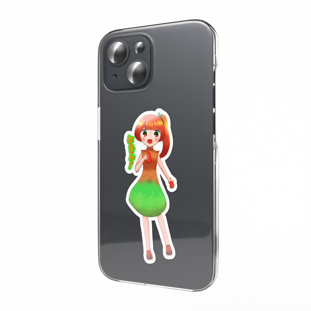 にんじんちゃんスマホステッカー