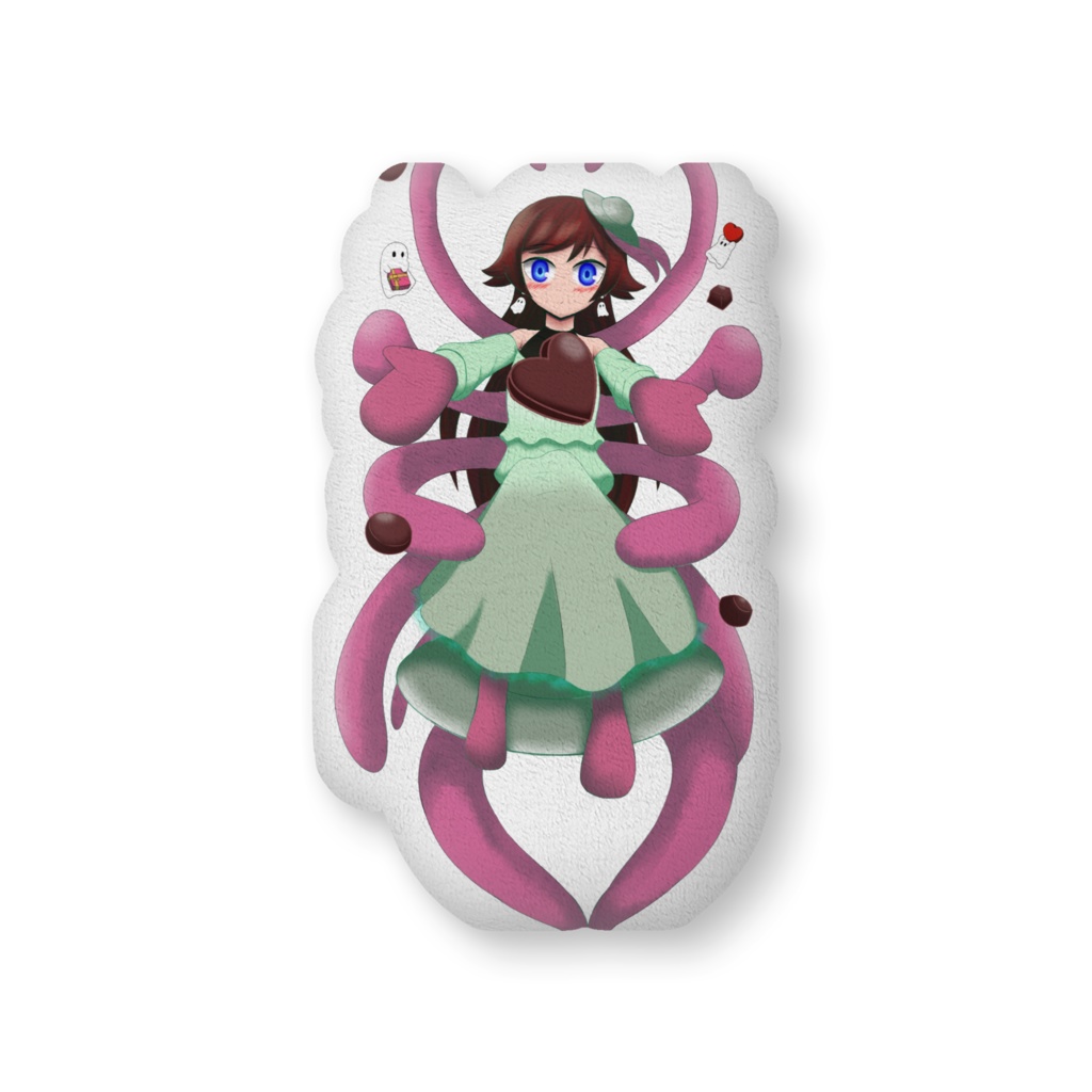 あおめぎんちゃんクッション