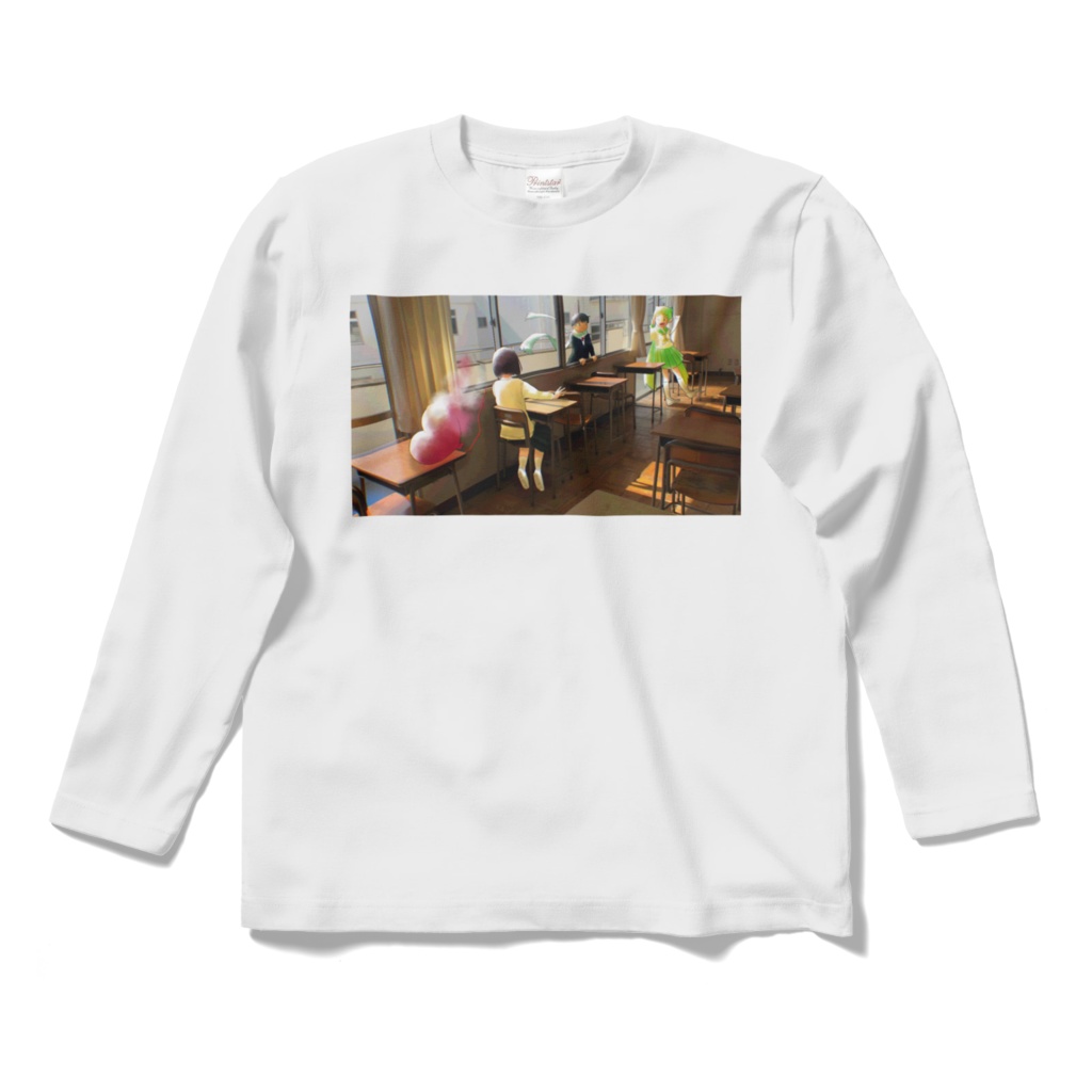 ロングスリーブシャツ 白