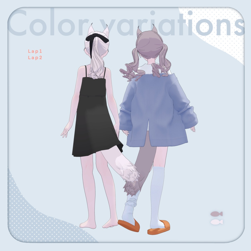 3Dモデル / Lynxtip NEKOMIMI