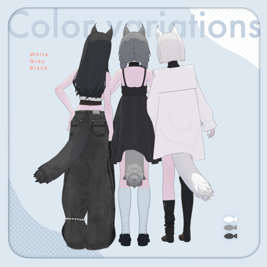 3Dモデル / Lynxtip NEKOMIMI