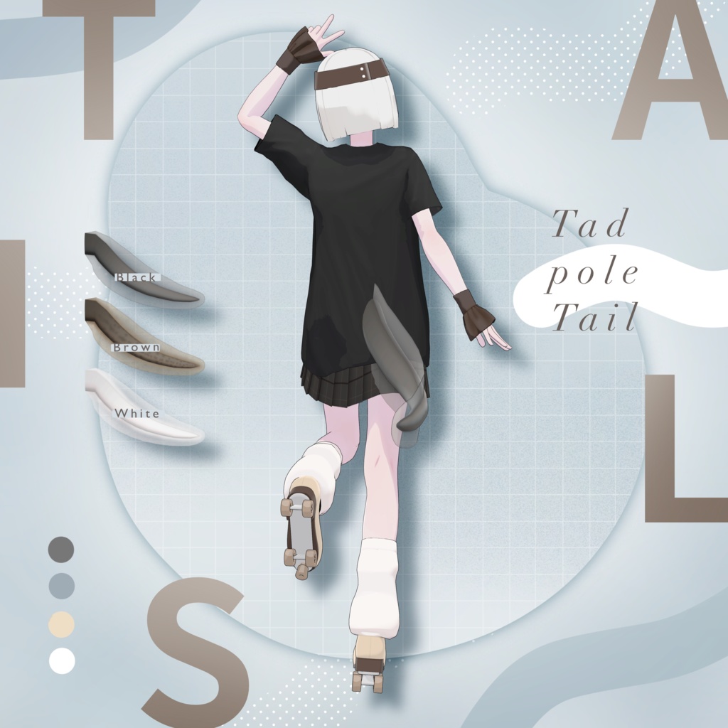 3Dモデル / Tails