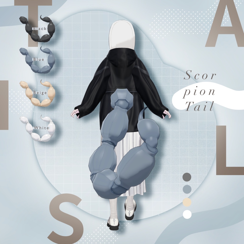 3Dモデル / Tails