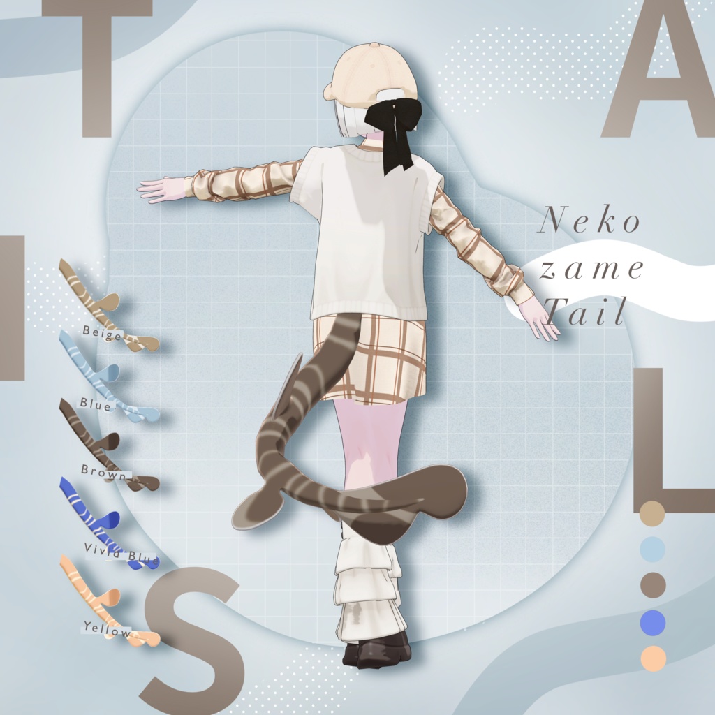 3Dモデル / Tails