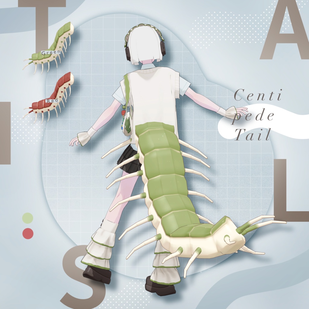 3Dモデル / Tails