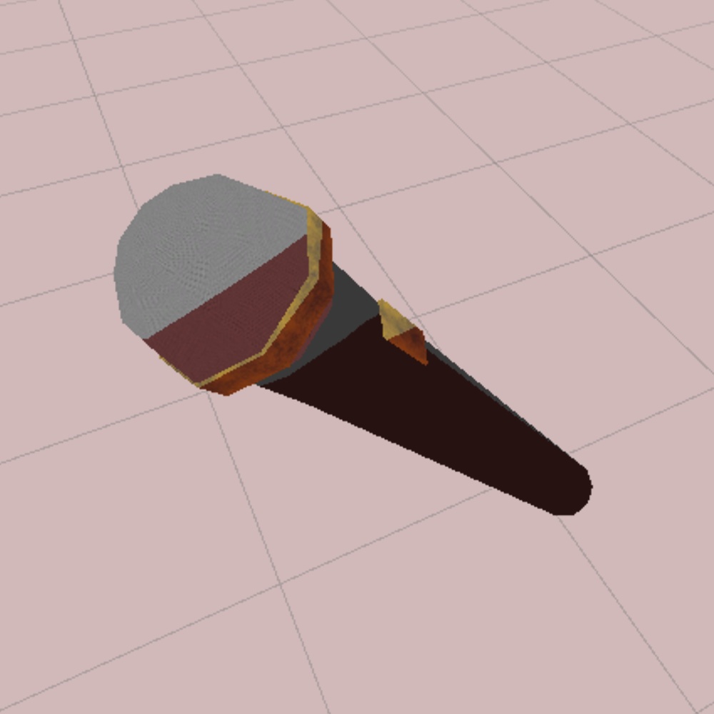 【VRChat想定】マイク (テスト公開)