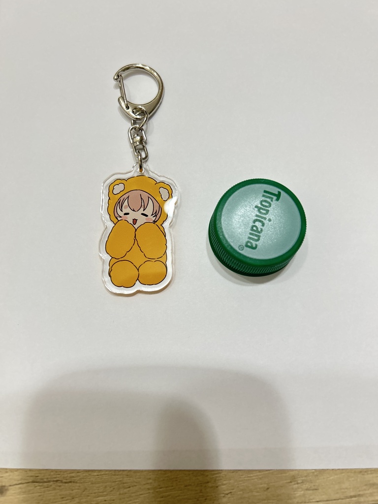 もこもけアクリルキーホルダー
