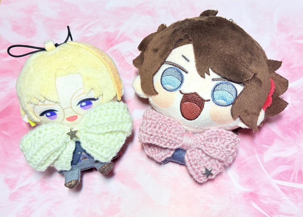 【リボン×星】にじぱぺっと にじぬい 助手ぬい などに🎀