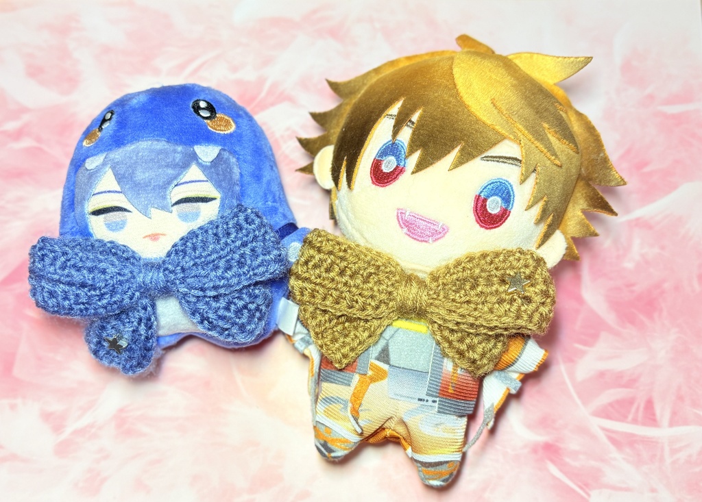 【リボン×星】にじぱぺっと にじぬい 助手ぬい などに🎀