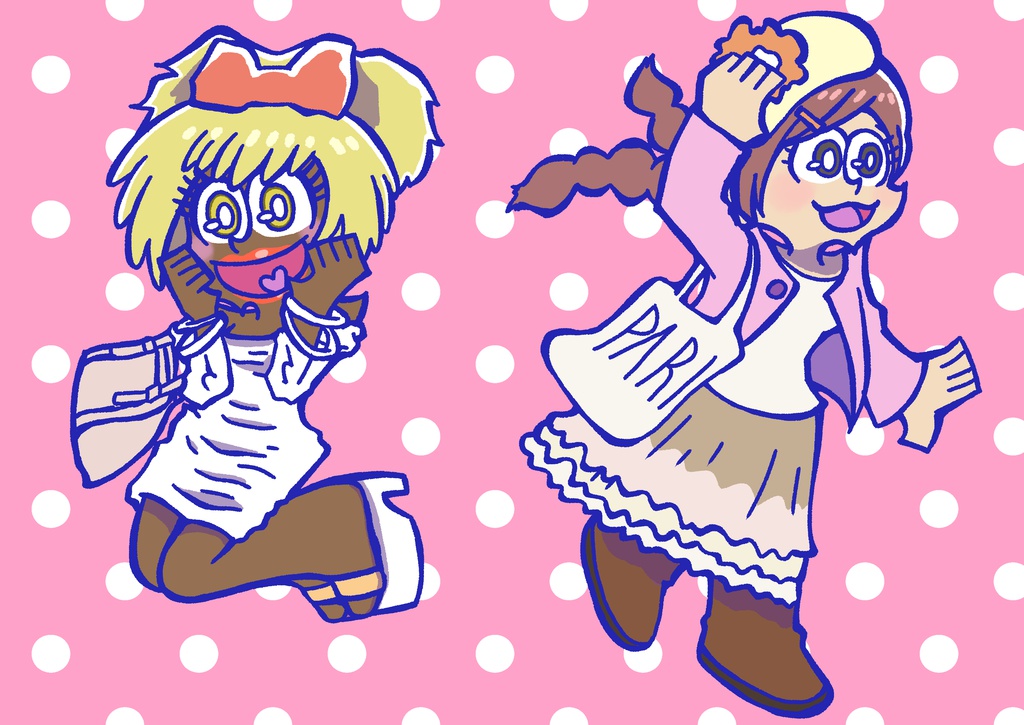 アメコミ風じょし松さんアクキー 十四子