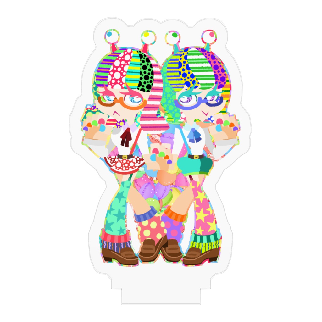 アンドロメタ星人αタイプ~マカロンまみれアクリルスタンド