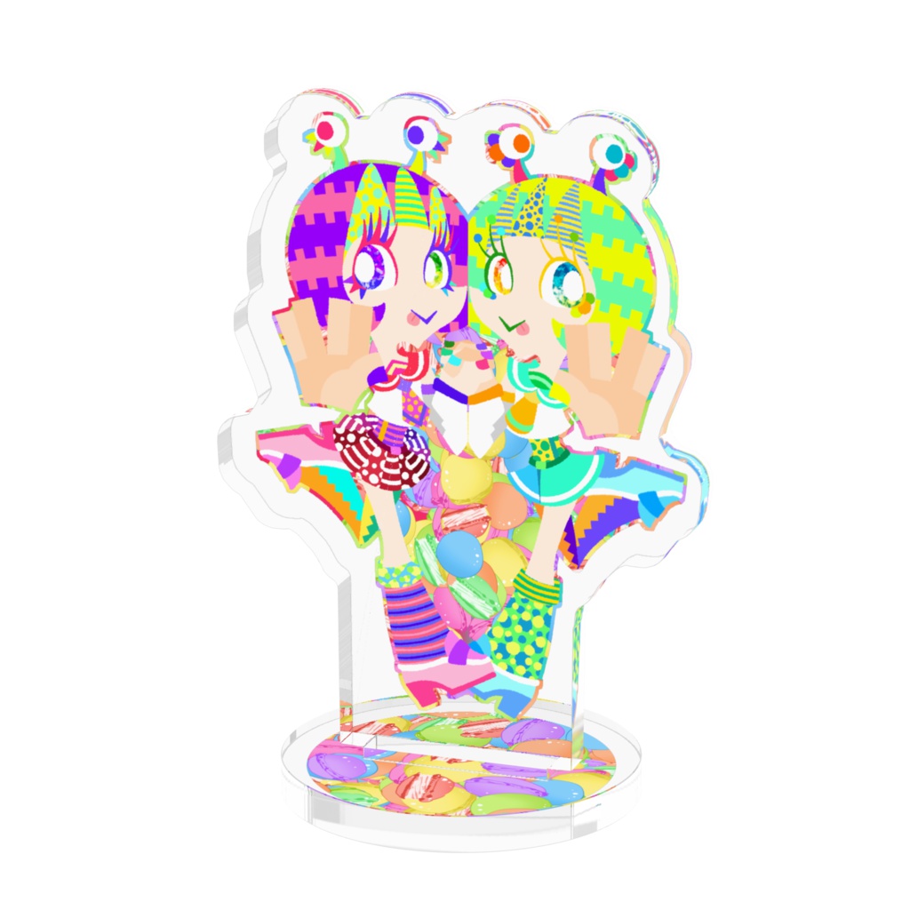 アンドロメタ星人βタイプ~マカロンまみれアクリルフィギュア