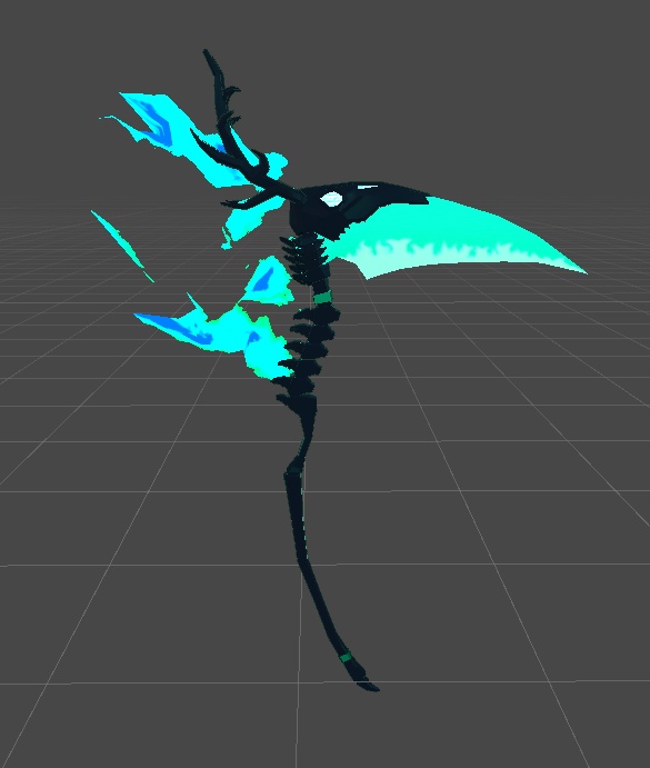 【VRchat想定】大鎌