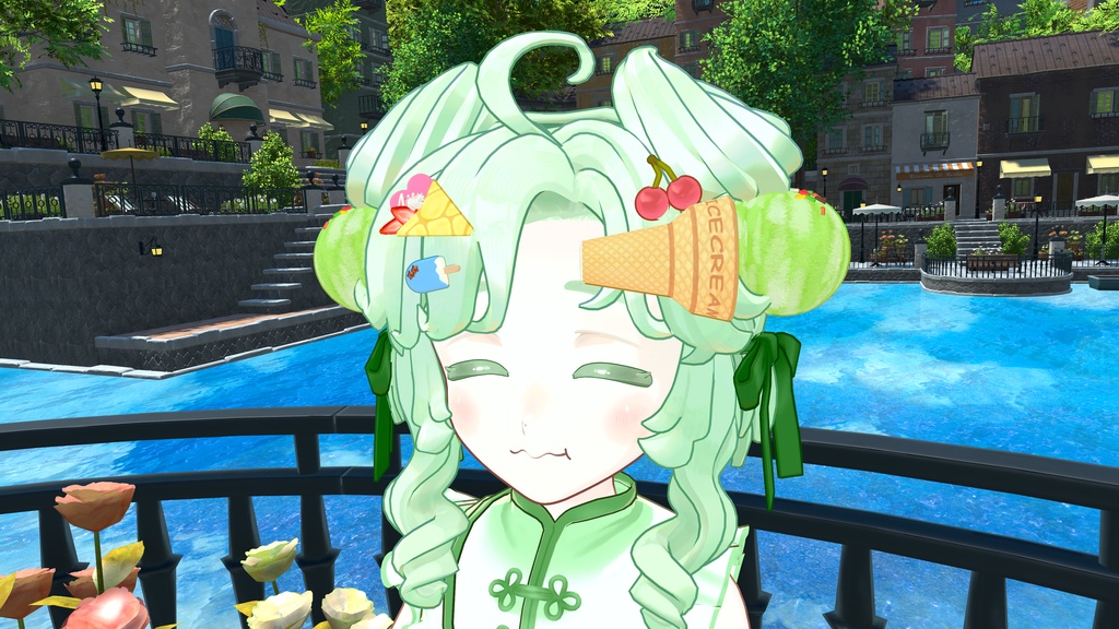 【無料 - Free】【サバラム専用 - Savarum only】アイスクリームシニヨン #hiteat