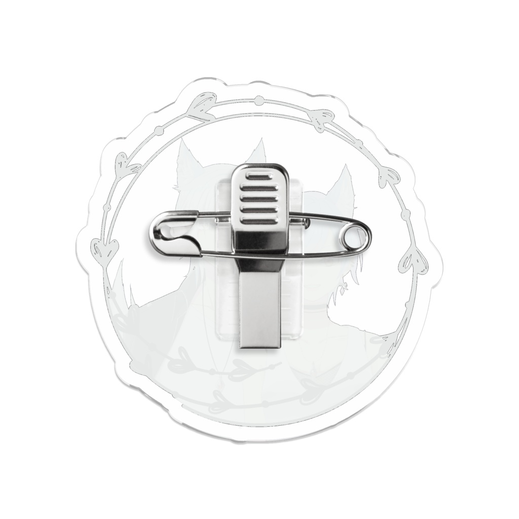 さちゃだらアクリルバッジ