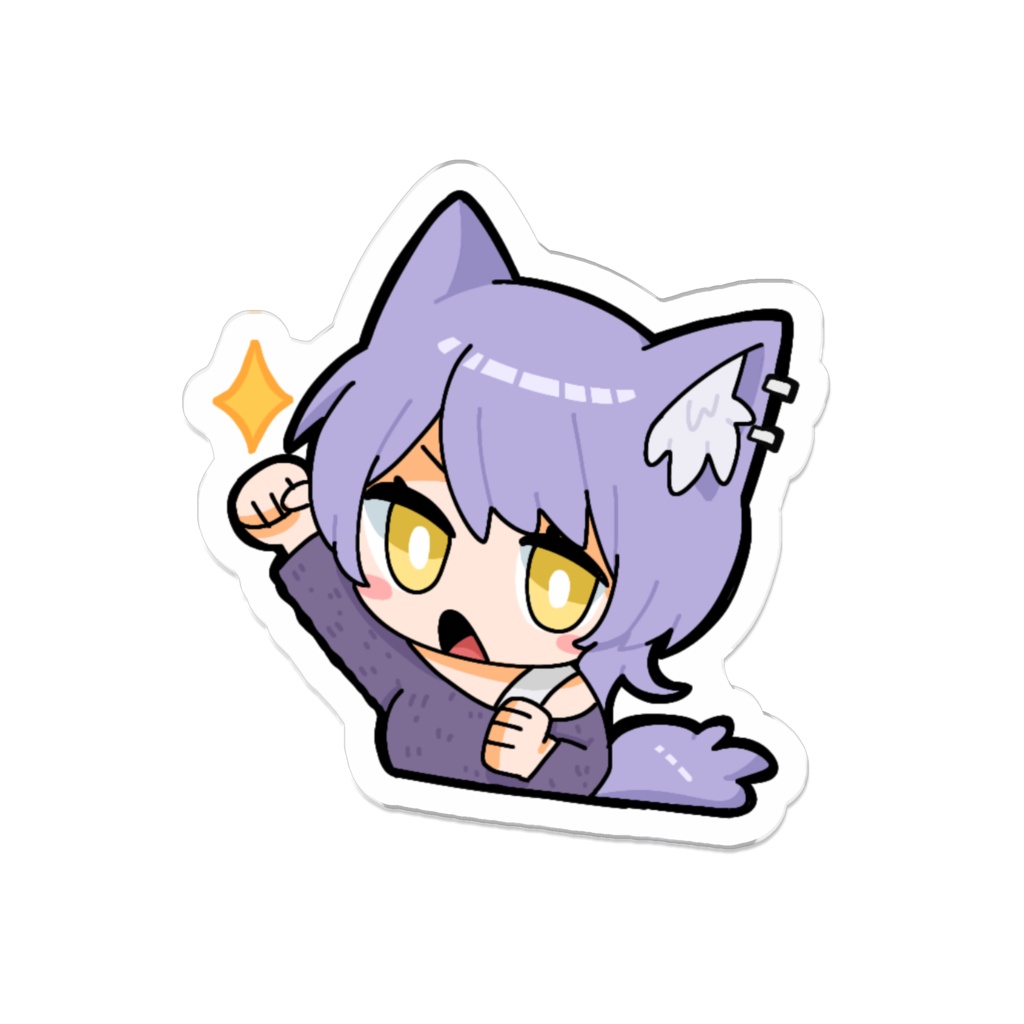 ミニさちゃアクリルバッジ