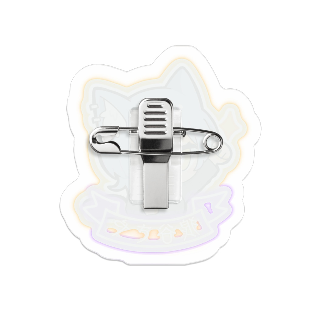 ミニさちゃアクリルバッジ