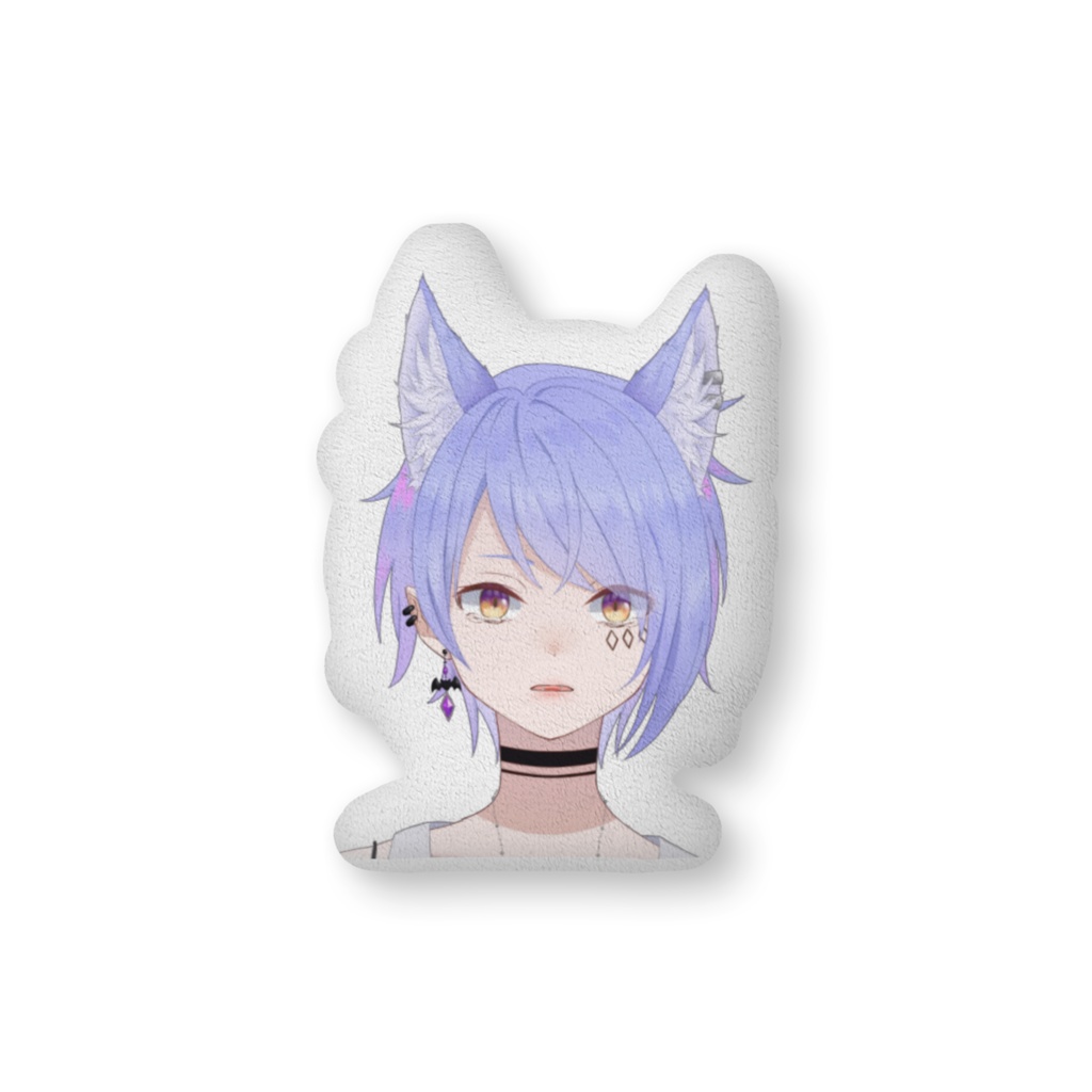 照れさちゃクッション(裏面あり)