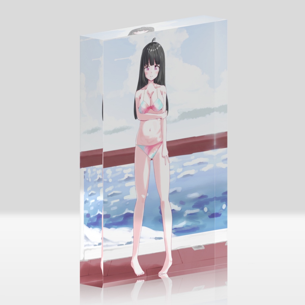 める子(水着) アクリルブロック