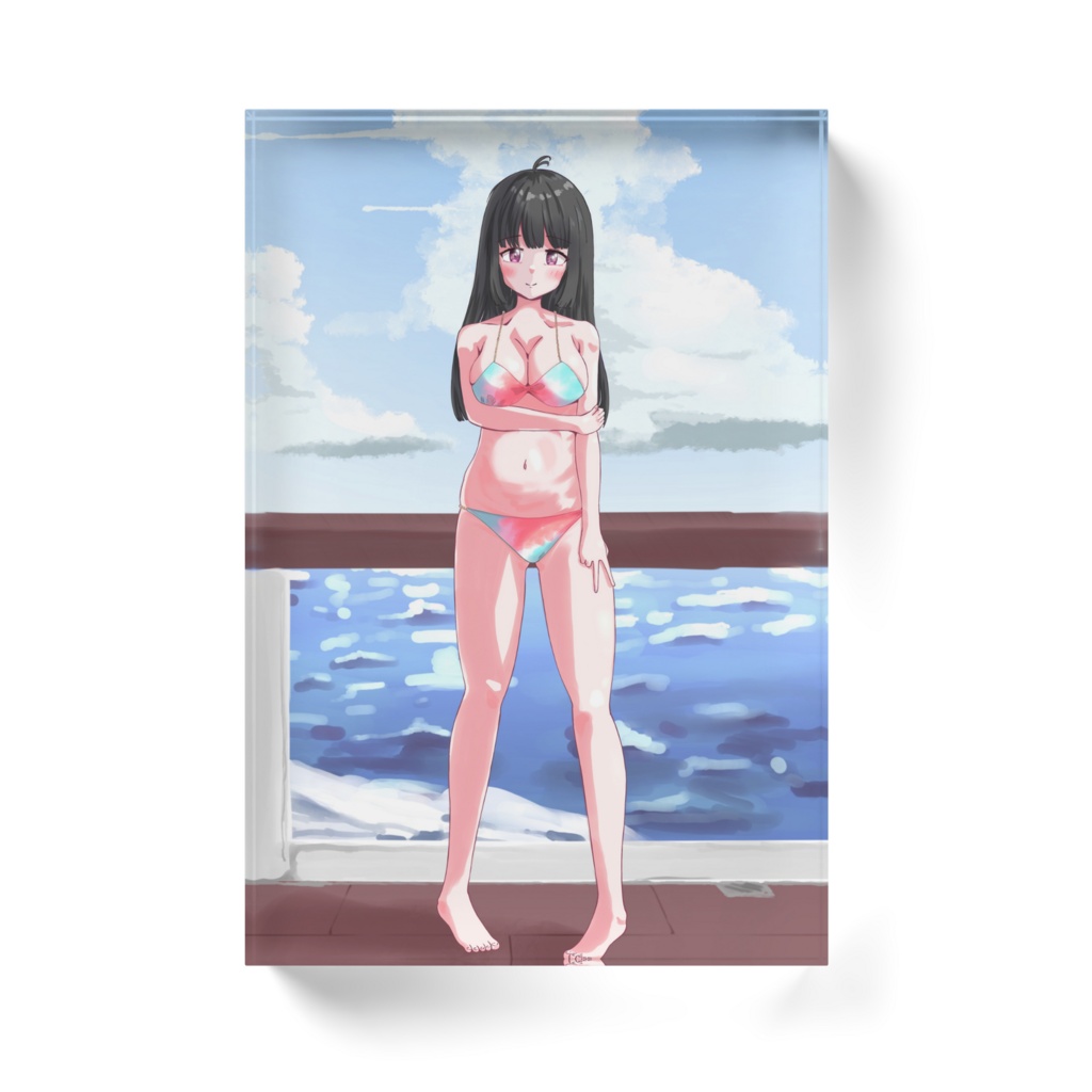 める子(水着) アクリルブロック