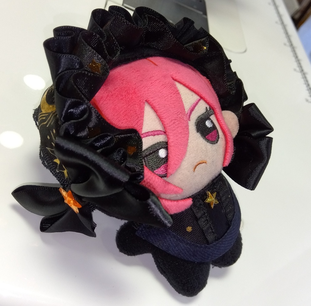 ぬい用星空ヘッドドレス 付け襟(よだれかけ)セット