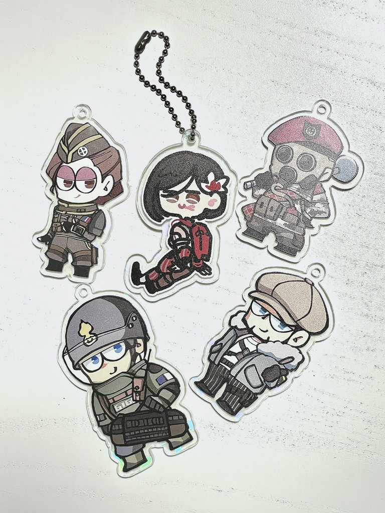 R6S アクリルキーホルダー