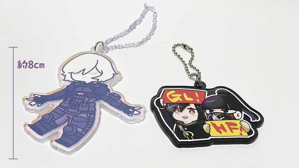 R6S アクリルキーホルダー（2026/02再販）