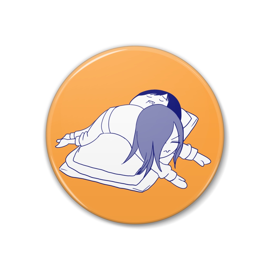 はっきりとした理由は分からないけど寝苦しいどぅーさん 缶バッジ