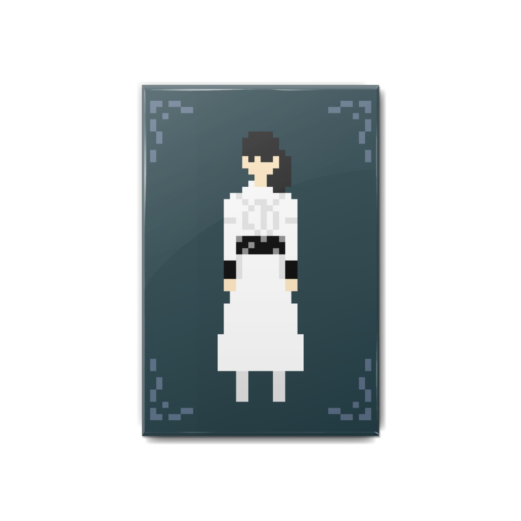 ジャスミン　缶バッジ