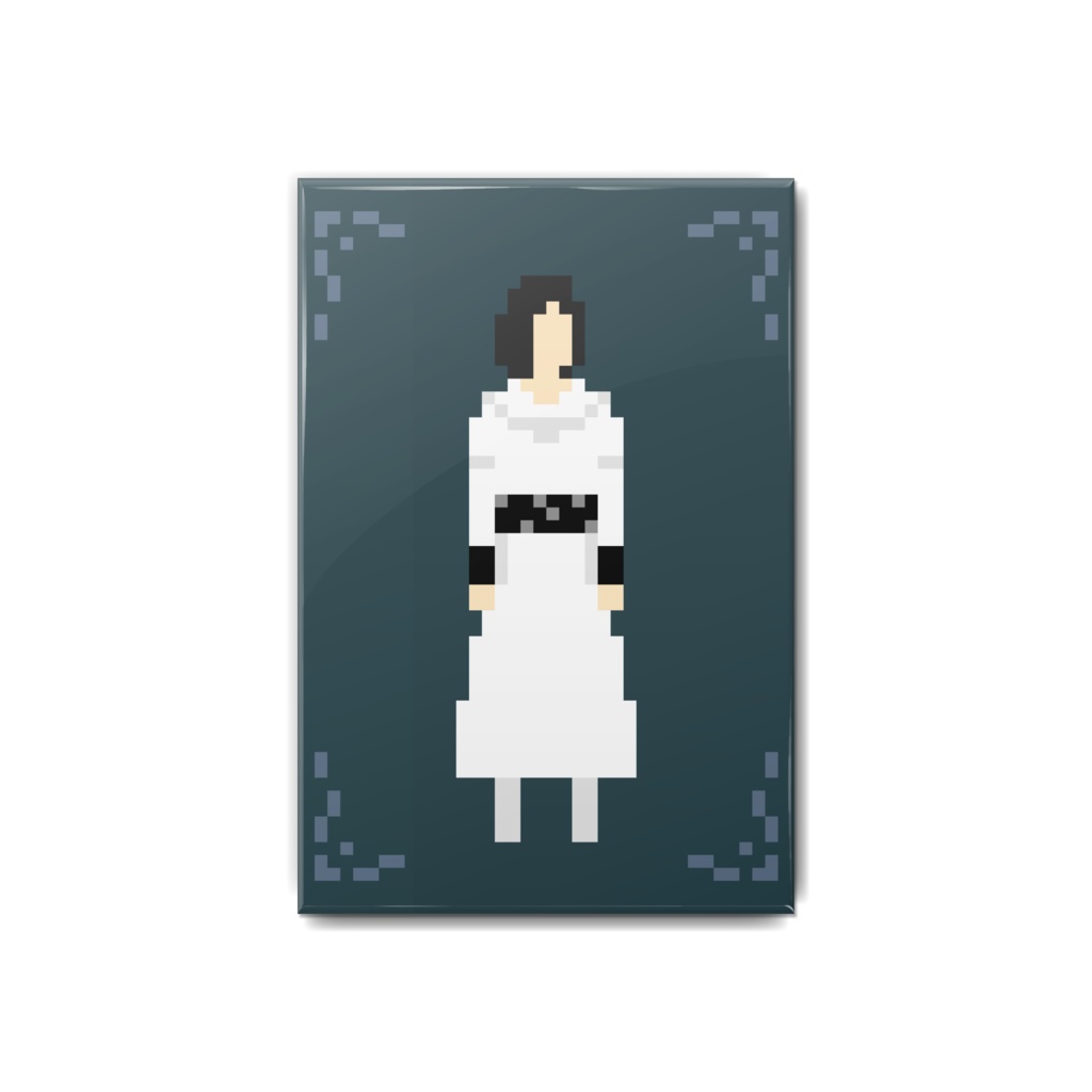 ミモザ　缶バッジ