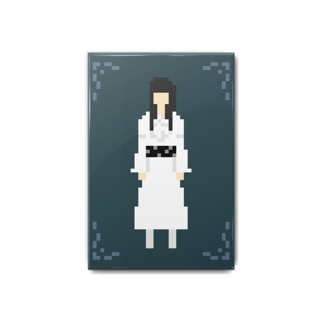 クレマチス 缶バッジ