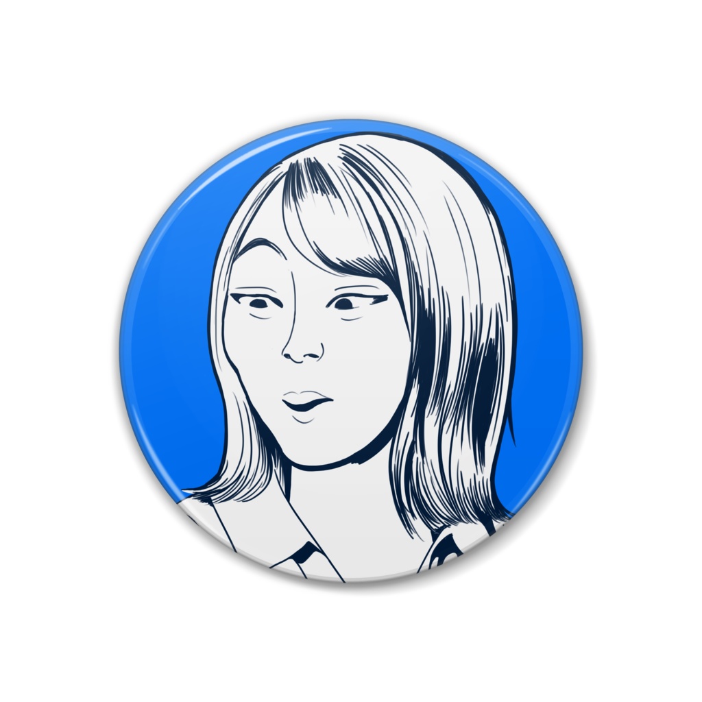 だーいし　缶バッジ