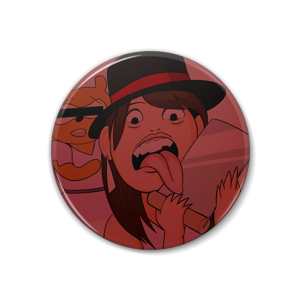 イリュージョンkntm 缶バッジ