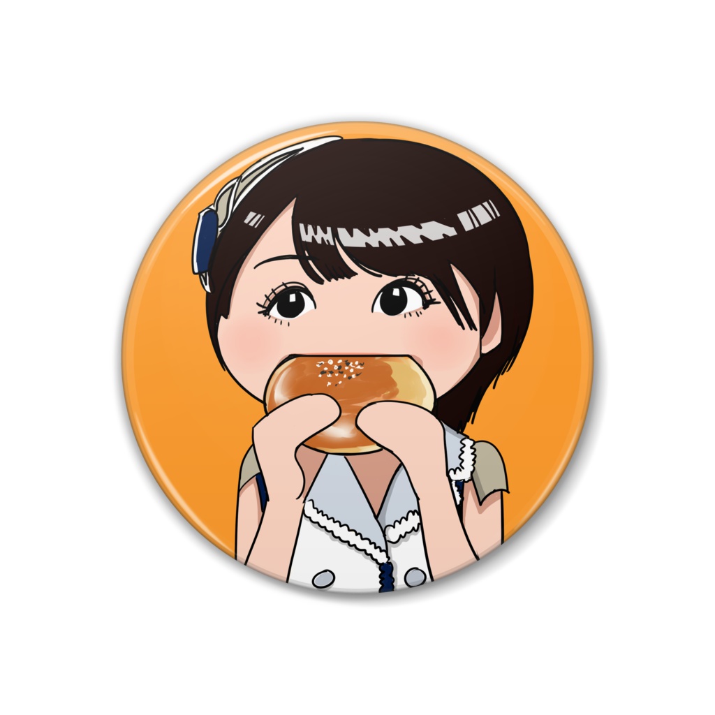 あんぱんどぅーさん 缶バッジ