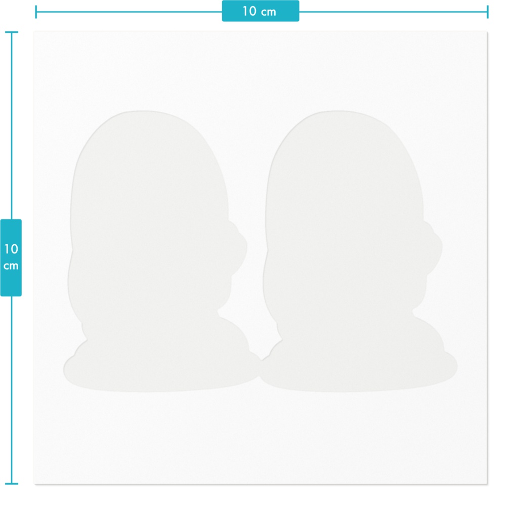わんこそばヤシ ステッカー