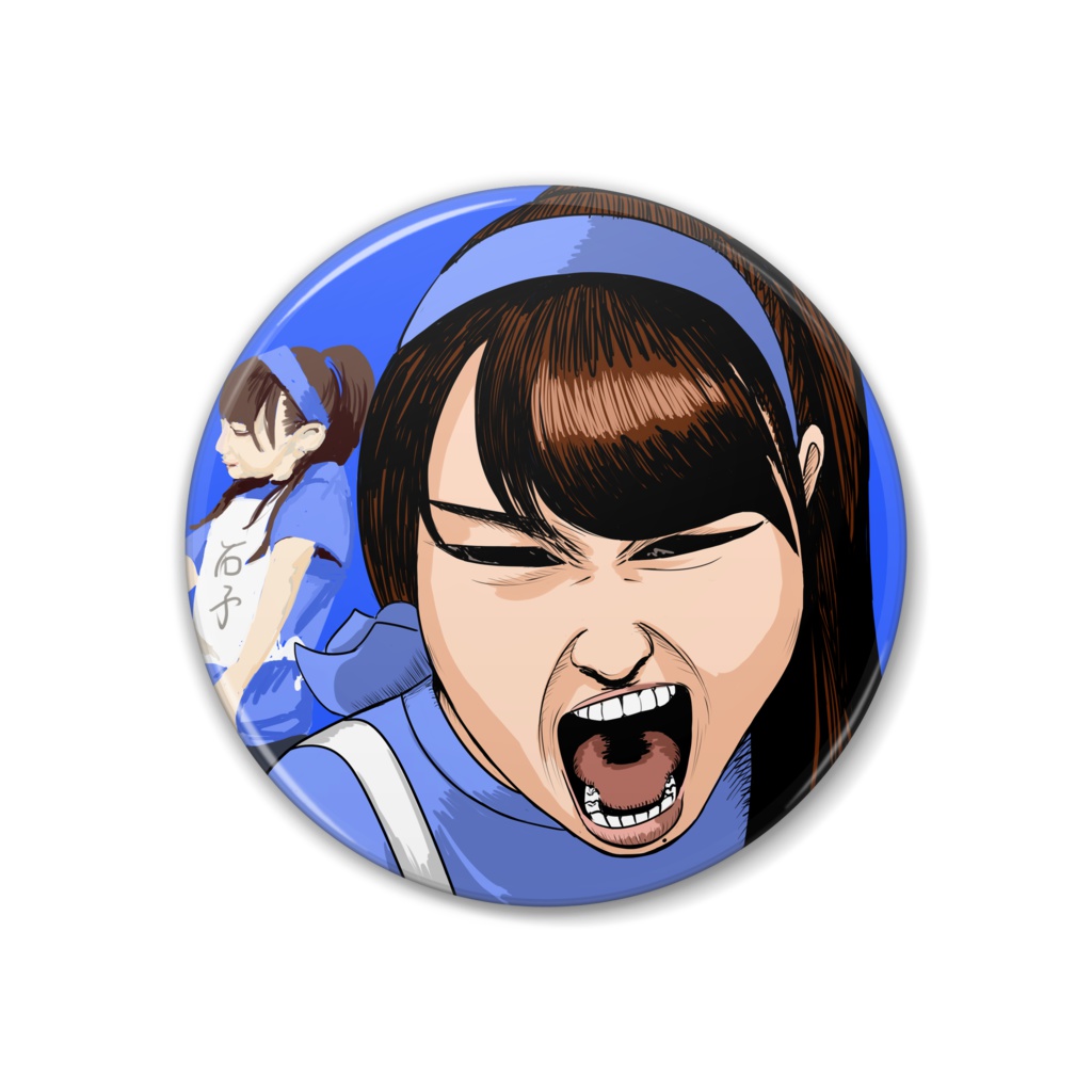 鉄拳ゲーム石子2017夏の陣 缶バッジ