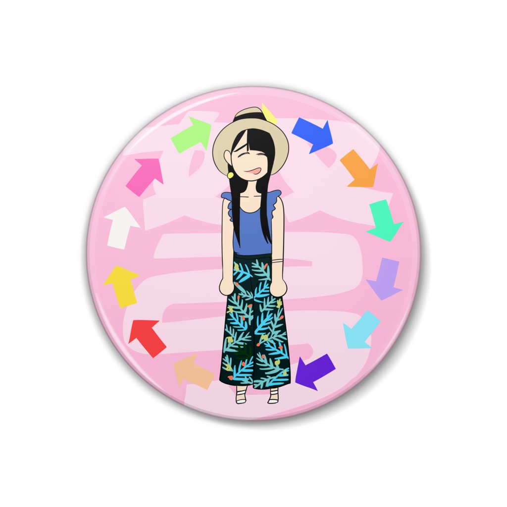 弩級のまきさん 缶バッジ