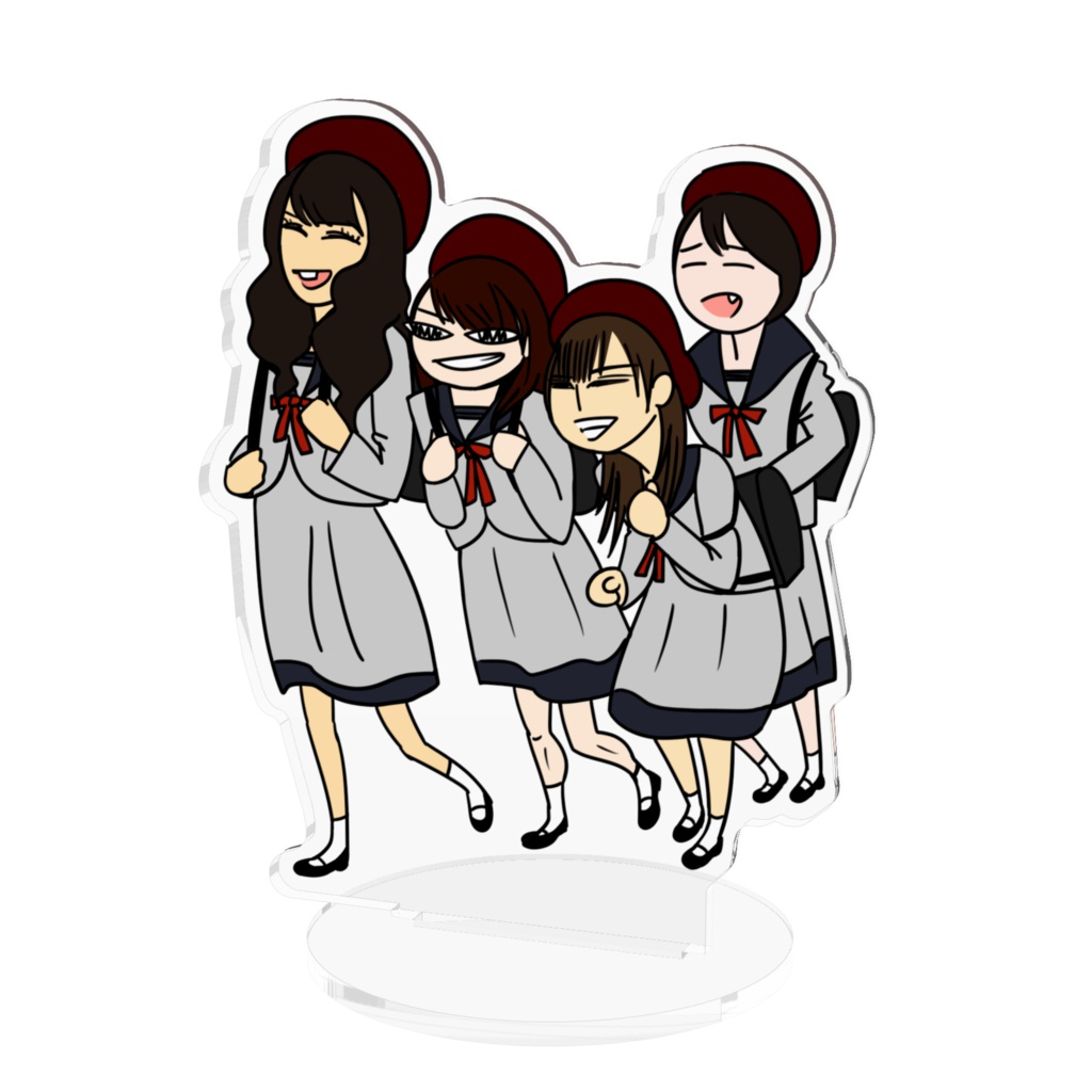 天気組 100mmアクリルフィギュア