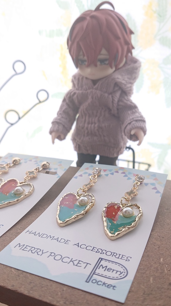 『再販』👔観音坂独歩イメージピアス👔①