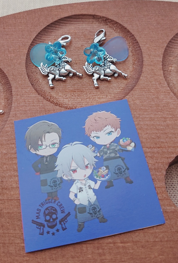 💙ヨコハマイメージ小さなチャーム💙(うちのこマーク)